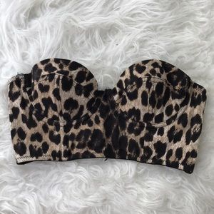 Topshop Intimates & Sleepwear - Topshop leopard animal print bralette Topshop Intimates & Sleepwear - Topshop leopard animal print bralette
